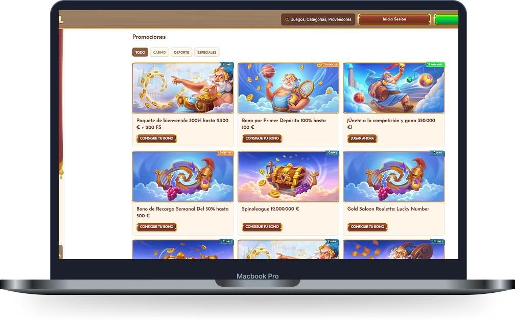 BetHall Casino promociones y bonos disponibles
